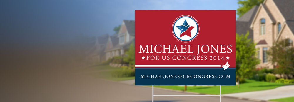 These durable custom yard signs are versatile, allowing them to be used as political yard signs, real estate yard signs, announcing a community festival or party and even as birth announcements.