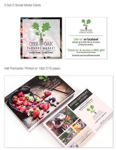 We can help you create a one-of-a-kind log or design for any of your print materials.