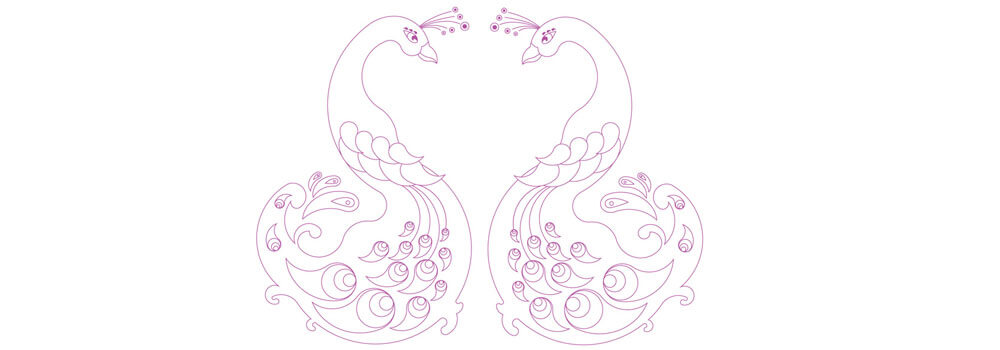 As our graphic designer started on the outline of the design, they wanted to get her feedback - to make sure the design was going in the right direction. The client liked the start of the bird, but thought that the neck needed to be curved more and that the “S” shape would be more defined. You can see the design process making progress.
