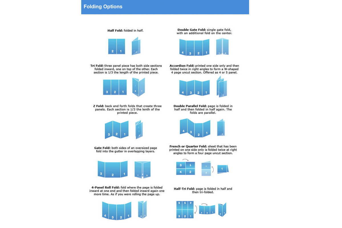 half fold then tri fold brochure template
