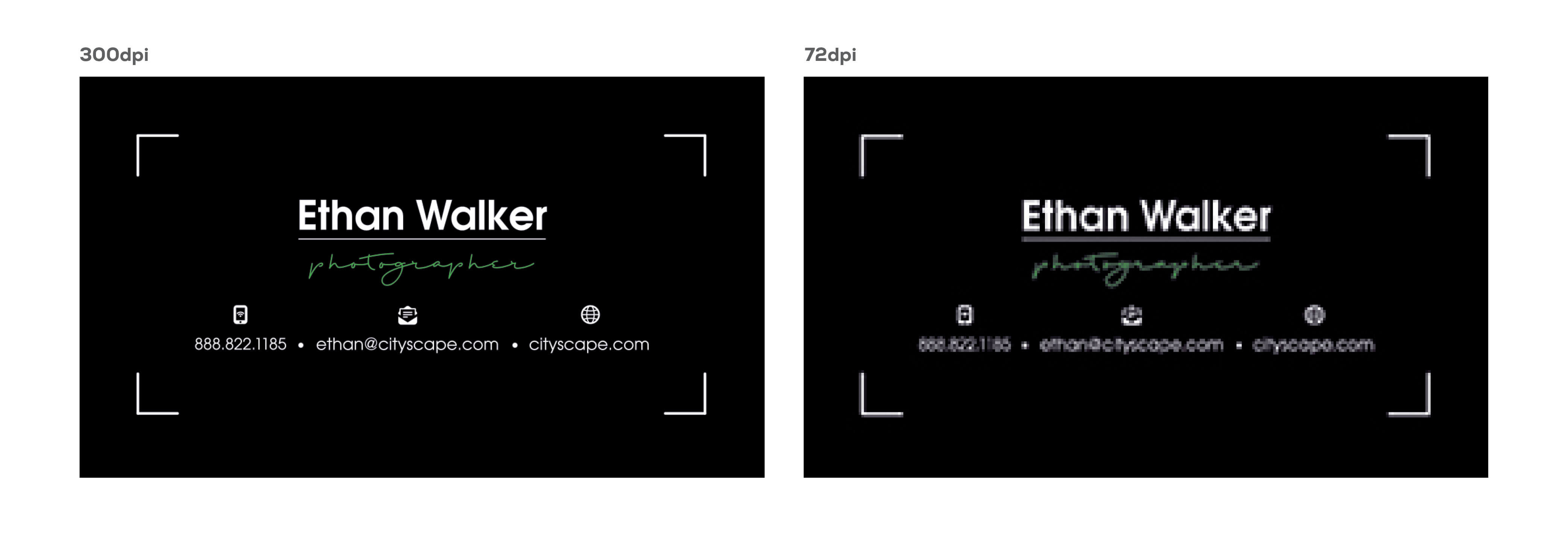 What is dpi and what is the best resolution for print? We look at the difference between 300dpi and 72dpi.