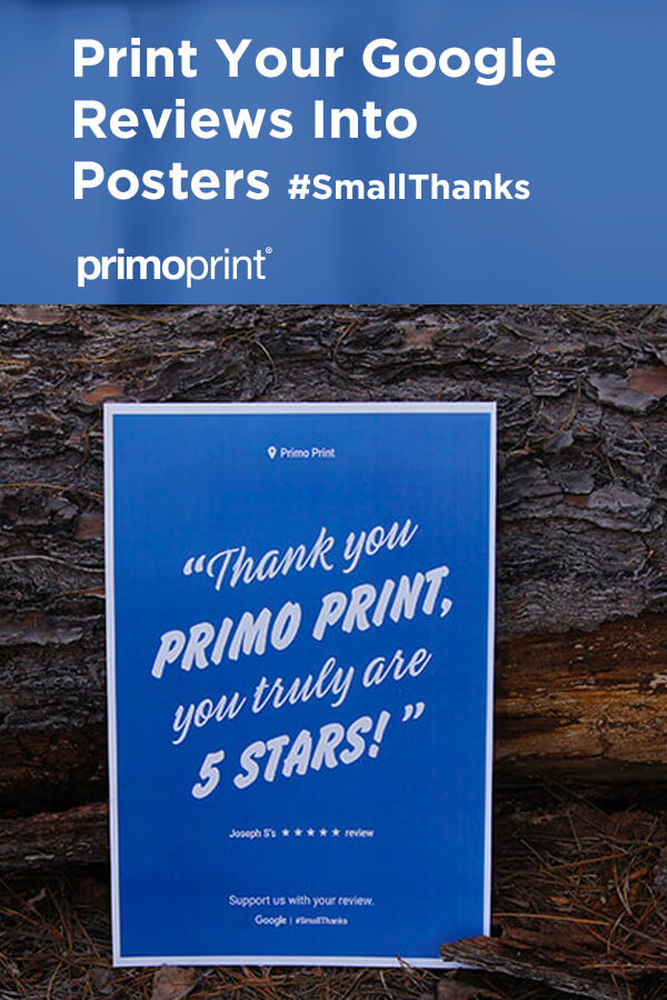 Google has launched a new way to promote your local business with your best Google reviews from customers. Find out how to create your own Google posters.