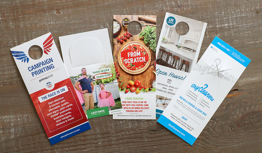 We have lowered prices on all of our door hangers! Check out how to utilize door hanger marketing in your next ad campaign!