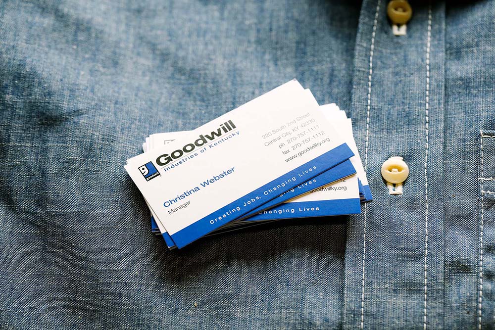 Trusted brand trust the quality of Primoprint's custom business cards.