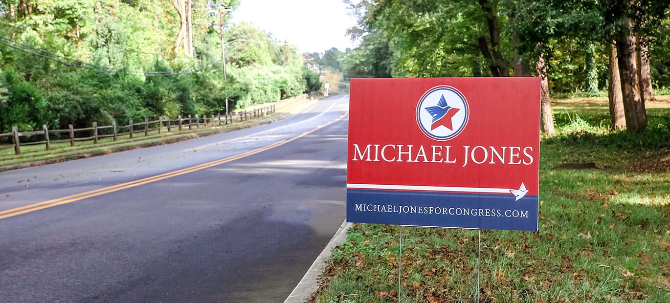 Here are the most helpful tips we’ve found to help you understand why political yard signs work and how to get going on your next campaign sign project.