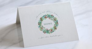 Show your appreciation to your customers and clients with holiday cards.