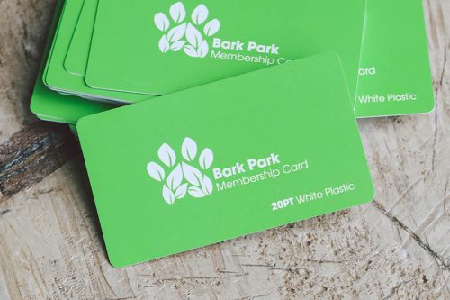 Plastic Business Cards are great as membership cards.