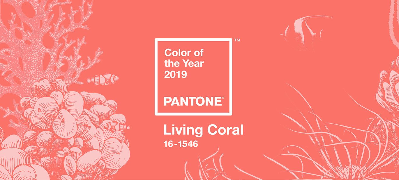 This years Pantone of the Year is Living Coral.