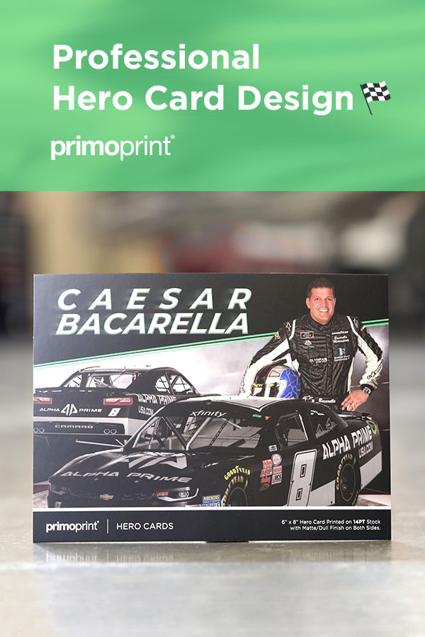 Looking for a custom Hero Card design? Find out how to get started with Primoprint.