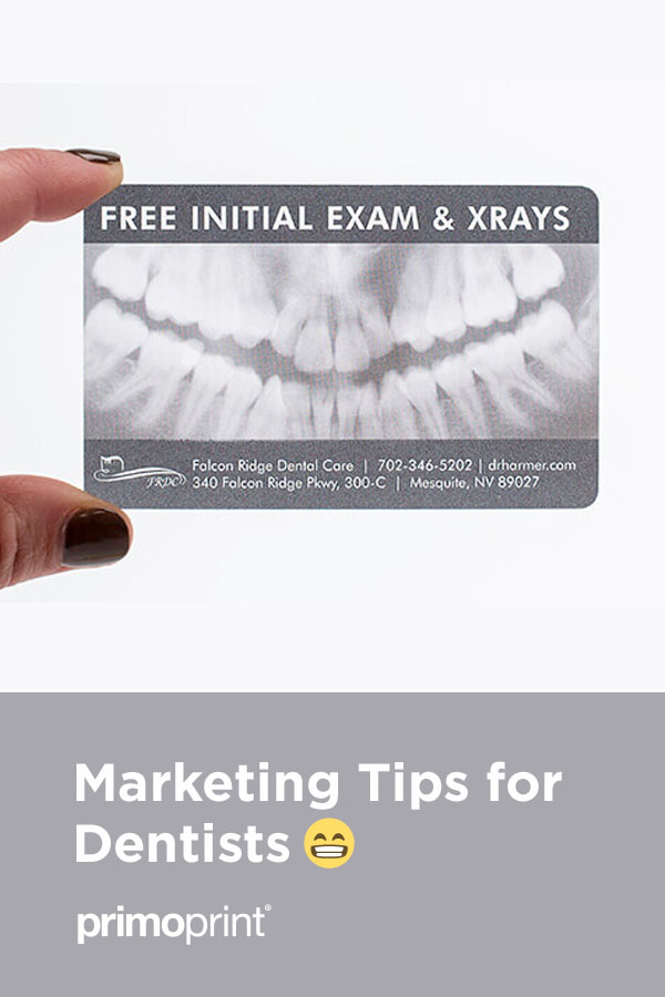 Learn which print prodcuts are best to market your dental practice.