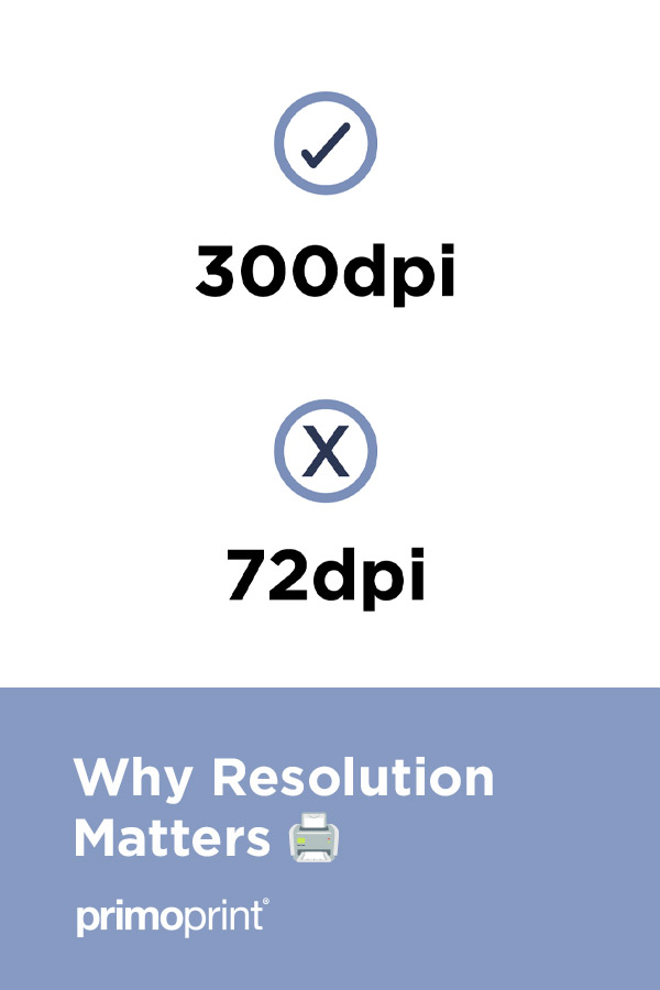 We look into the difference between 300dpi and 72dpi to help you understand which is the best resolution for print.