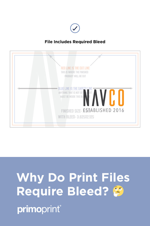 When it comes to print, the answer is to bleed. So what exactly is bleed, and why is it required to be included in your print files?