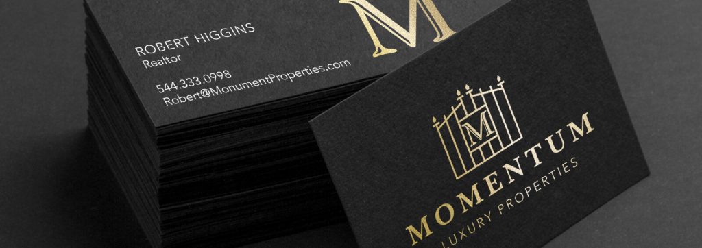 Turn heads with a premium Black Business Card