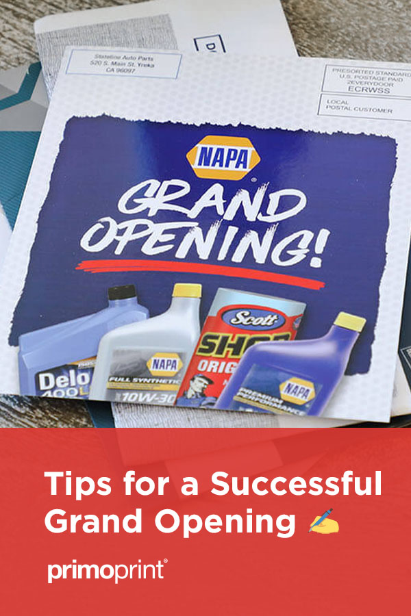 Learn how to make your Grand Opening a success.