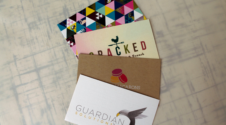 We offer a variety of card stock. Kraft, Linen, Natural, and more. 