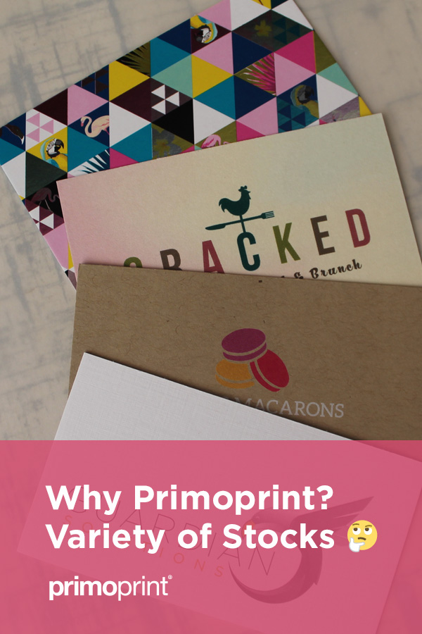 At Primoprint, we offer a variety of cad stock options. 