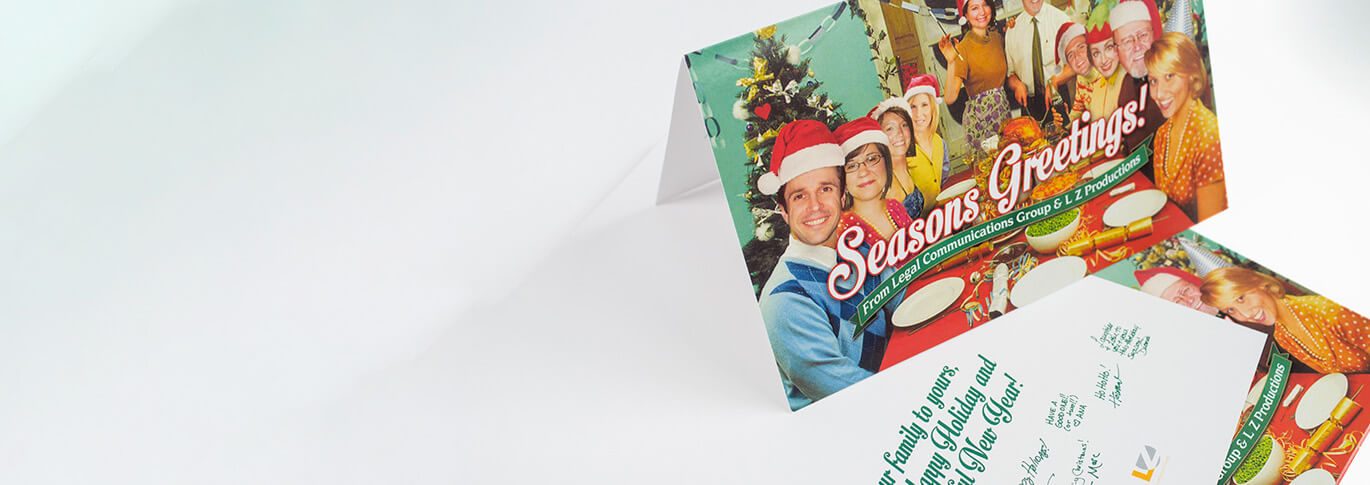 Send business holiday card to your customers.