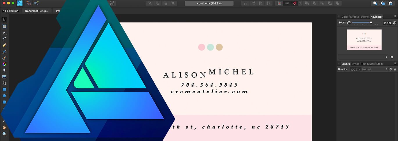 Learn how to create print ready files with Affinity Designer.