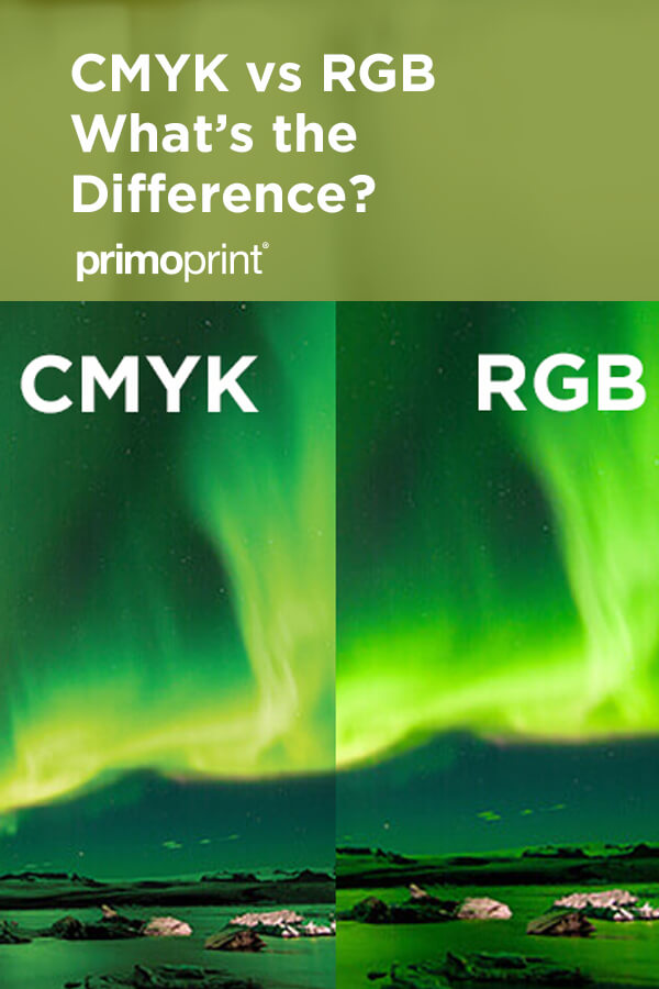 En eller anden måde Teoretisk hånd CMYK vs RGB for Printing; What's the Difference? | Primoprint Blog