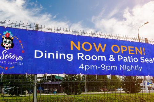 Learn how to design a banner to attract new customers.