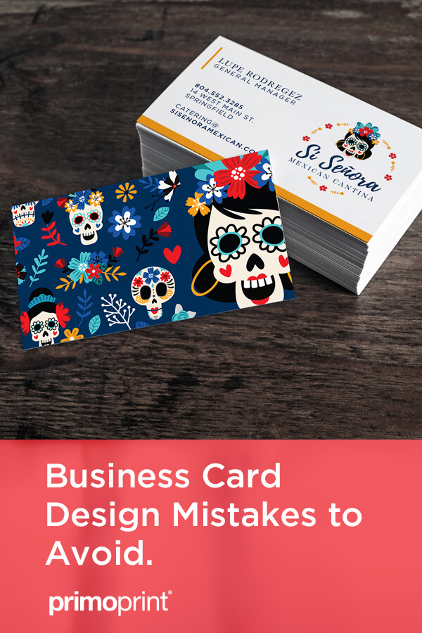 Before you get started and design your business card, we've listed 10 common business card mistakes that should be avoided during the design process.