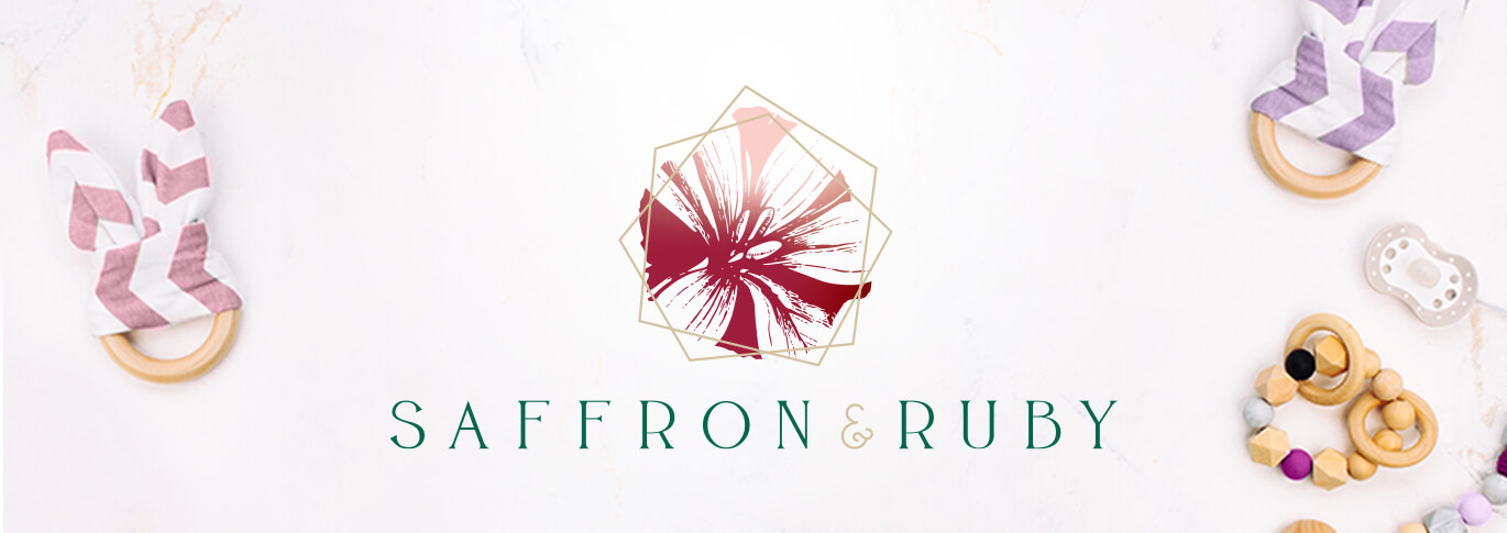 Graphic Design Feature; Saffron & Ruby