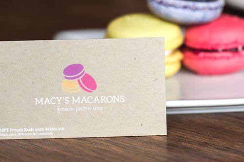 Macaroons on Kraft