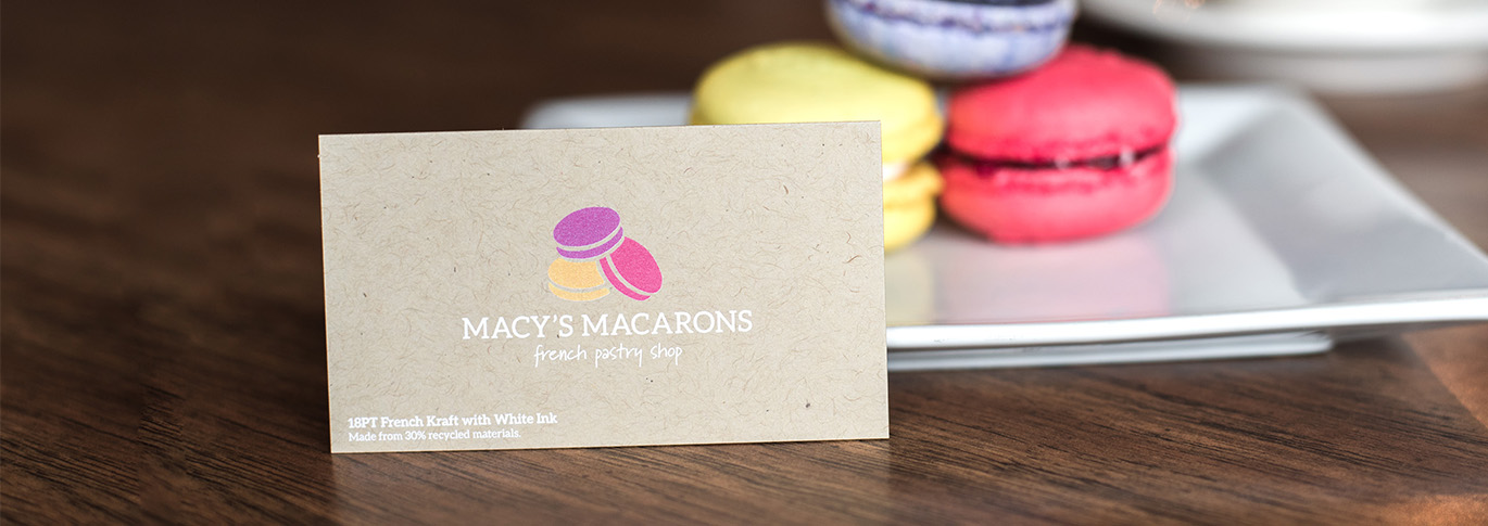 Macaroons on Kraft