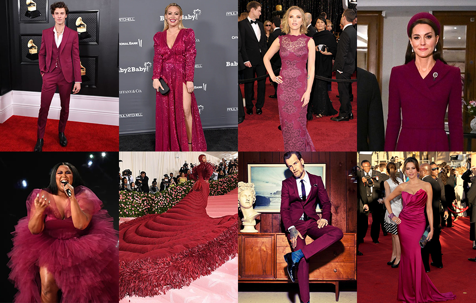 Viva Magenta is already being used in clothing and by celebrities everywhere. 