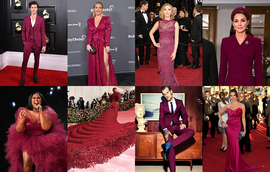 Viva Magenta is already being used in clothing and by celebrities everywhere.
