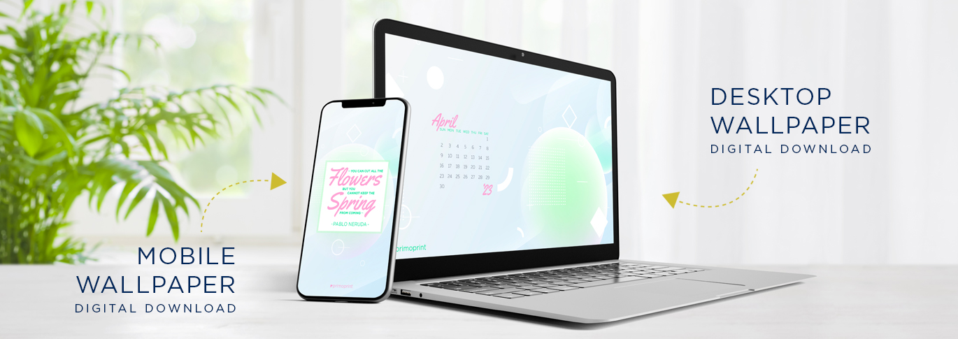 Spring Tech Backgrounds for your Computer and iPhone