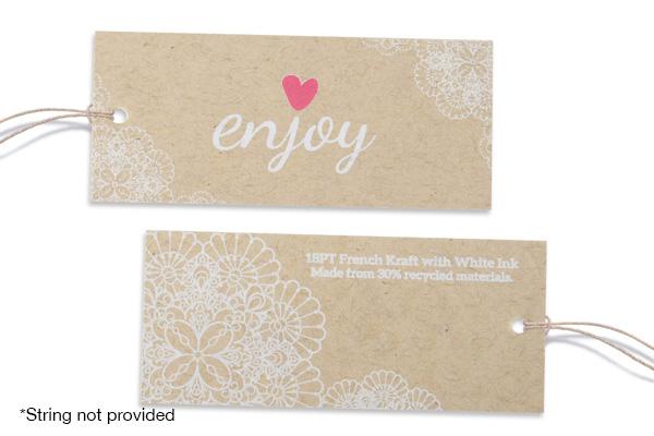 jewelry hang tag