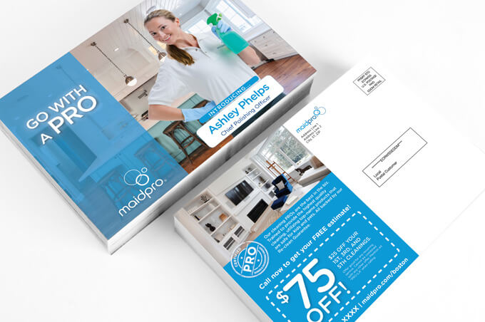 glossy uv coated eddm postcard every door direct mail primoprint uv coating flyer