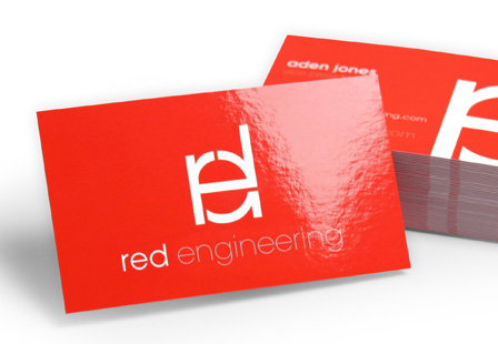 22pt Gloss Laminated Business Card Primoprint