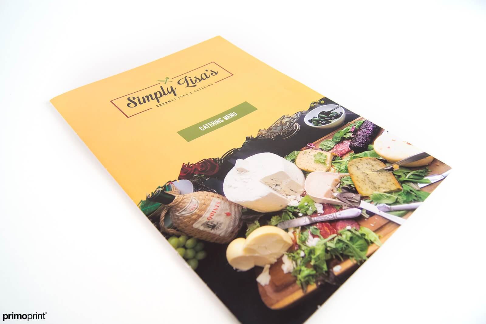 Thicker cover stock with a protective aqueous coating printed by Primoprint.