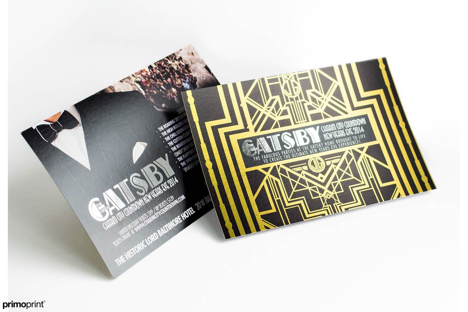 16PT Inline Foil Postcard Printed by Primoprint