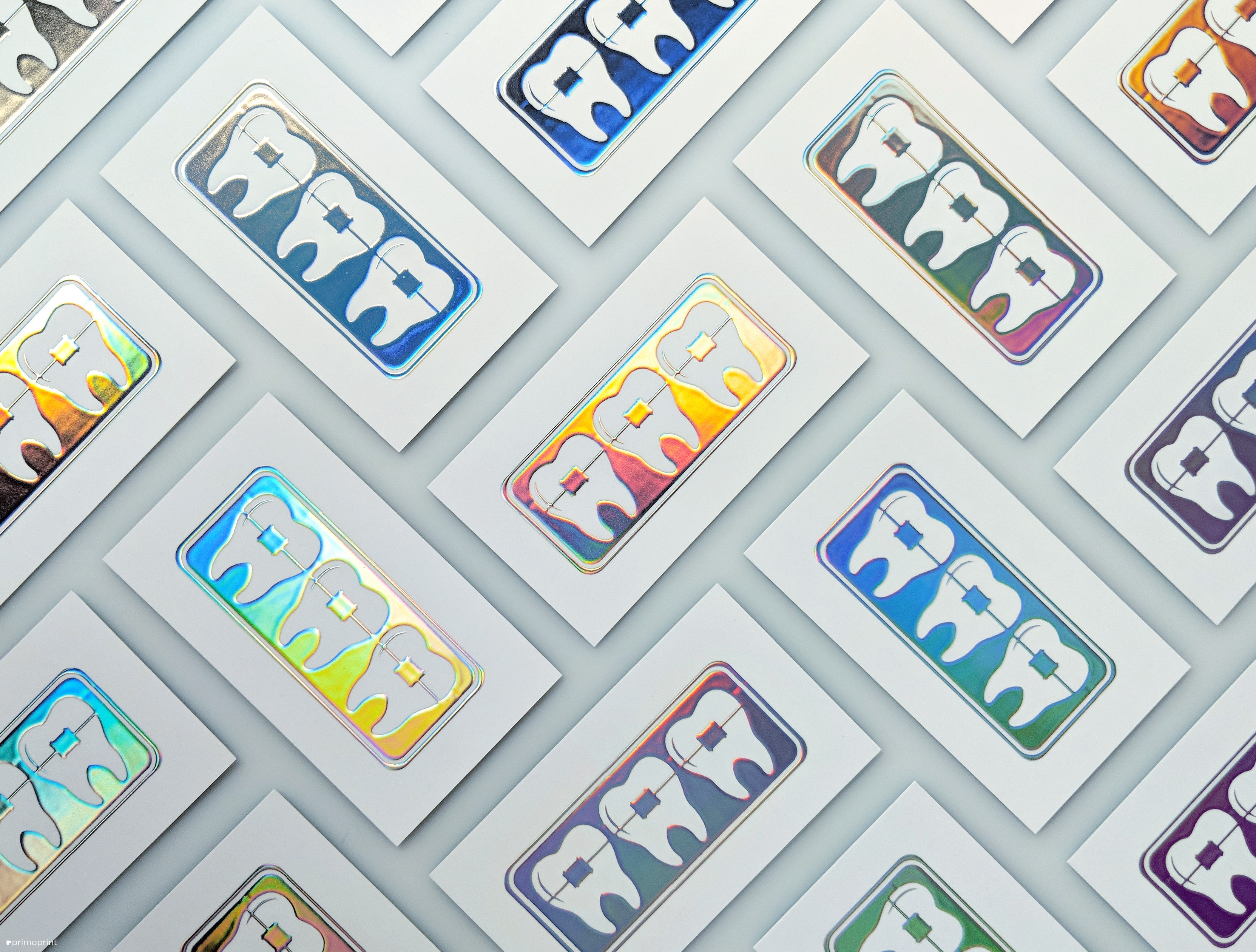 Demand attention with Holographic Foil Business Cards