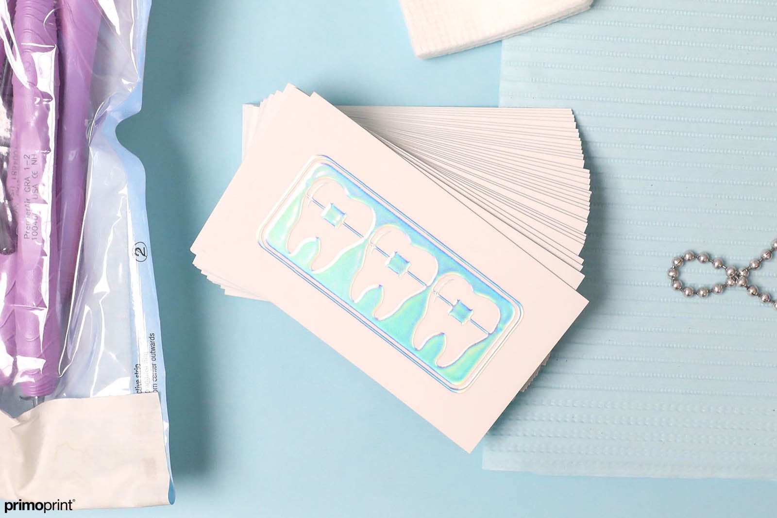 Demand attention with Holographic Foil Business Cards