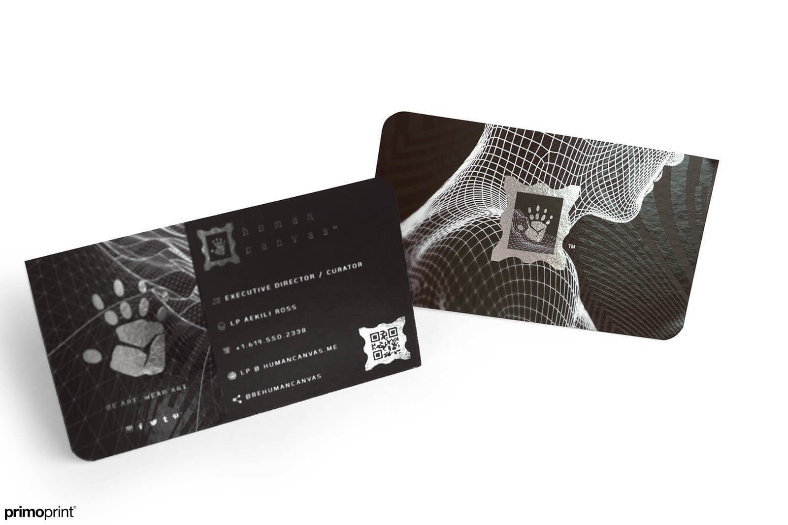 Custom printed Inline Foil Buisness Card