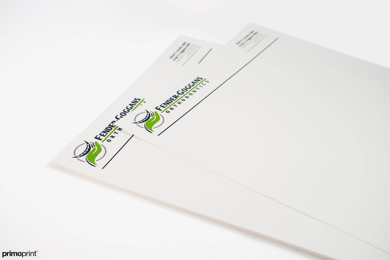 Linen Letterhead Printed by Primoprint.