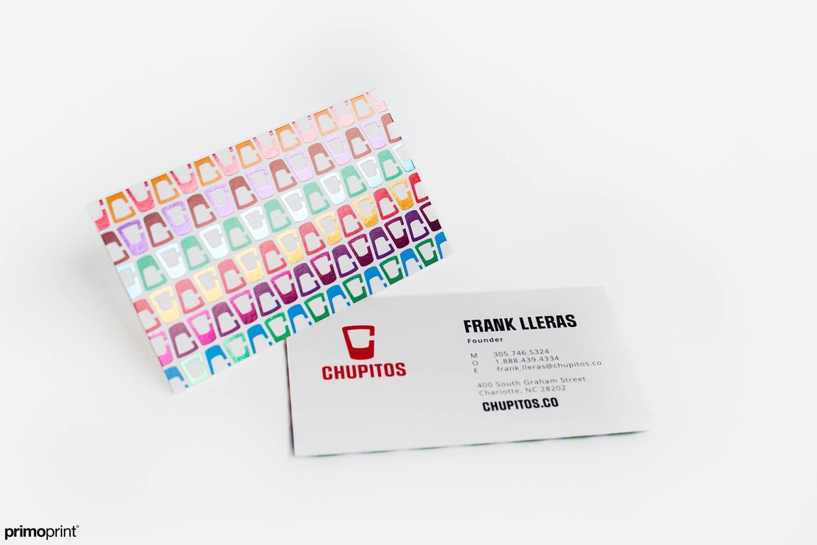 Inline Foil Business Card