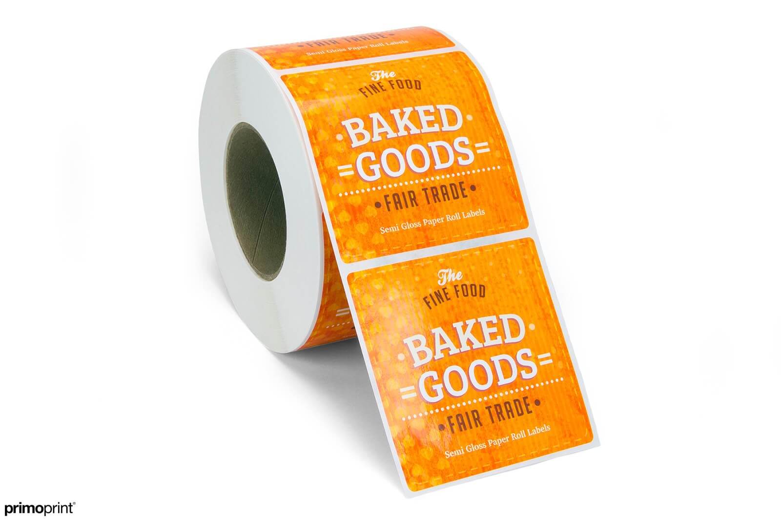 Semi Gloss Roll Label Printed by Primoprint