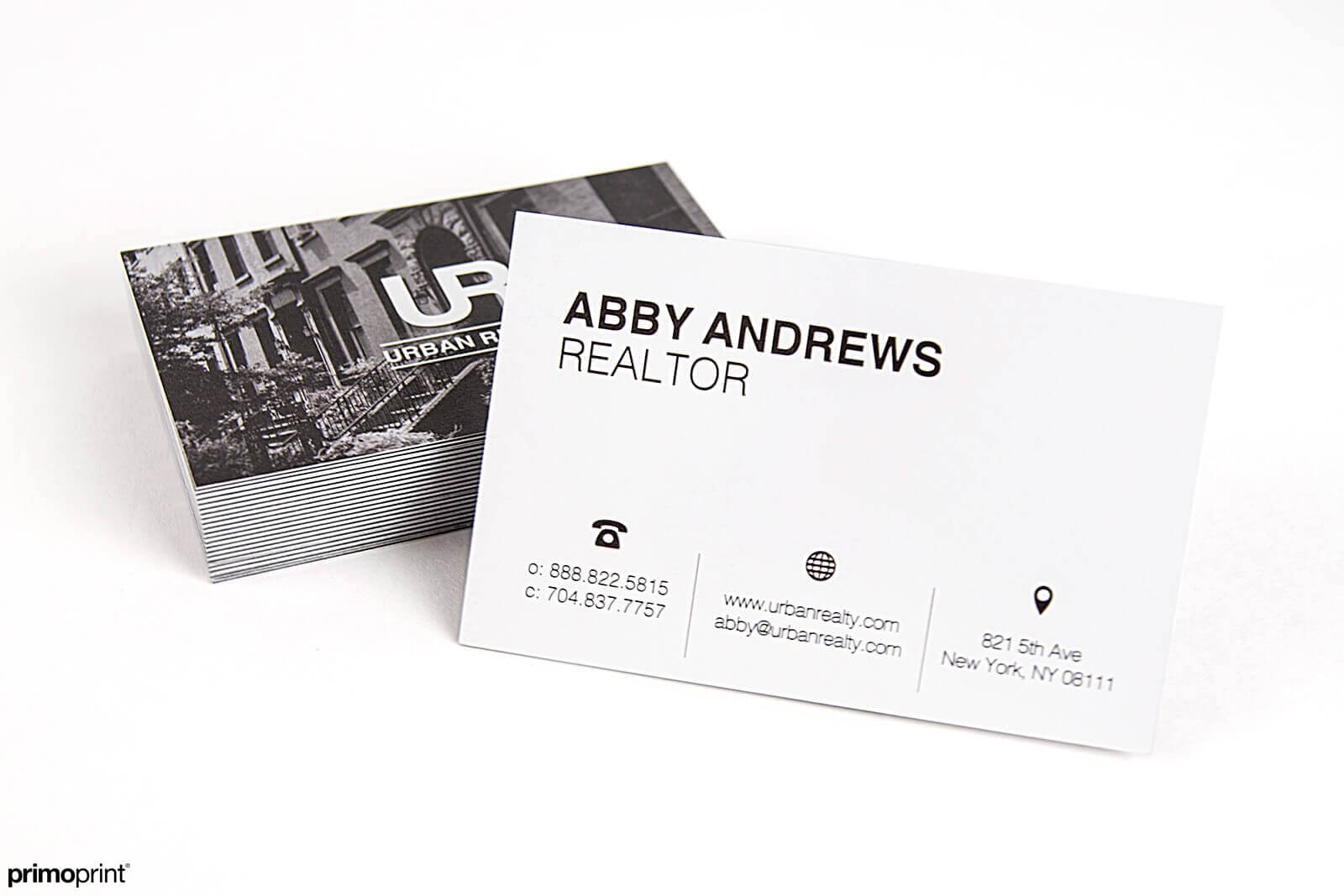 32PT Thick Business Card designed by Primoprint.